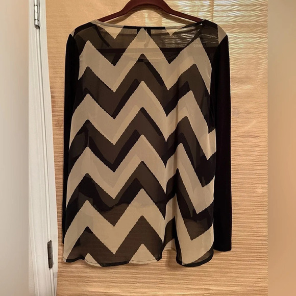 NEW DIRECTIONS~ SHEER TOPPER~COVERUP~XL - Picture 2 of 6